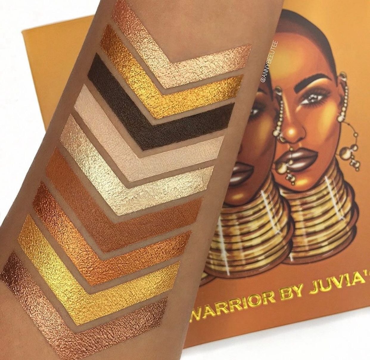 Warrior I by JUVIAS place eyeshadow palette