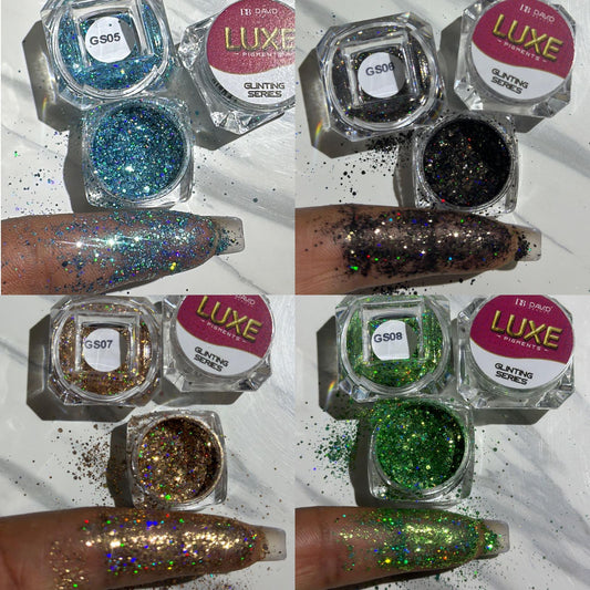 David beauty luxe glistening series pigments Gs 01