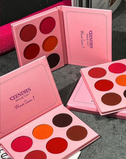 Ceendies Warmth Cheeks Blush Palette