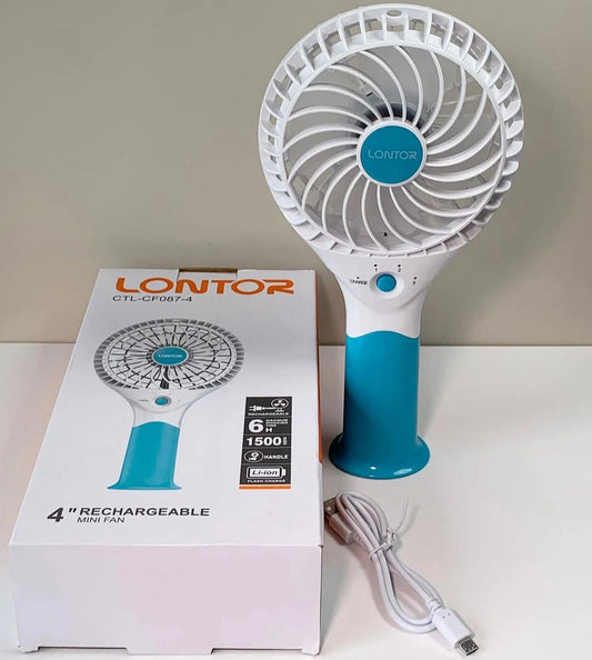 Lontor (Blue and white) fan