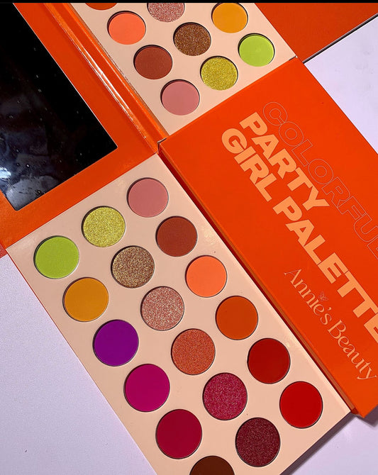 Annie’s beauty colorful party girl eyeshadow palette