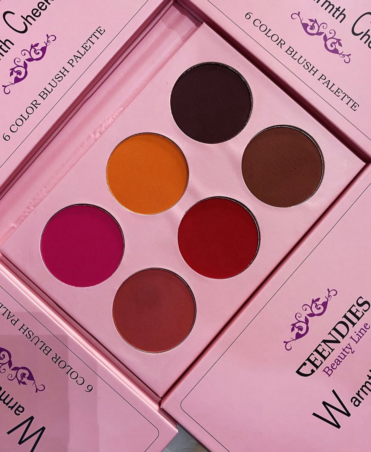 Ceendies Warmth Cheeks Blush Palette