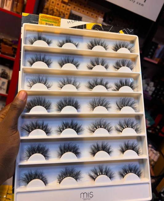 Msmetics Dolled up series lavish lashes collection
